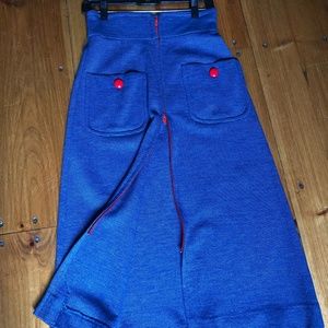 Alfred Werber Vintage High Waisted Skirt with Zip